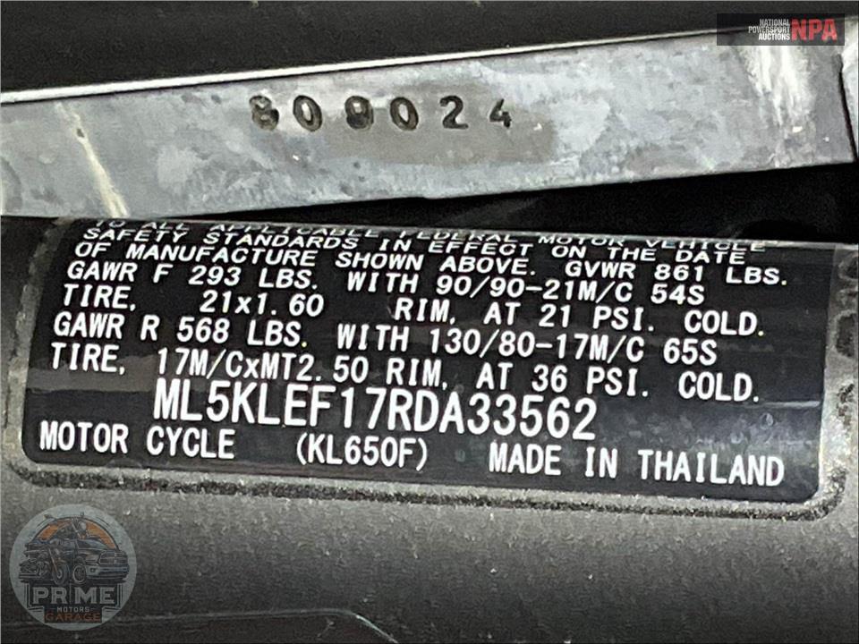 2024 Kawasaki KL650FRFNL KLR 650 ABS — фото 25