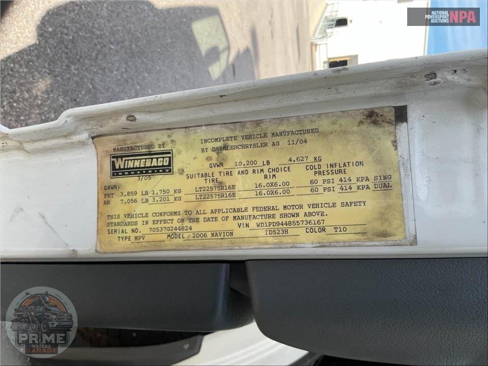 2006 Itasca M-23H-SPRINTER DIESEL (#) - NAVION SERIES — фото 4