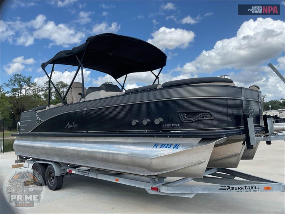 2019 Avalon Pontoon Boat CATALINA ENT 2585 L=25/E-1-115HP SUZUKI OB — фото 1