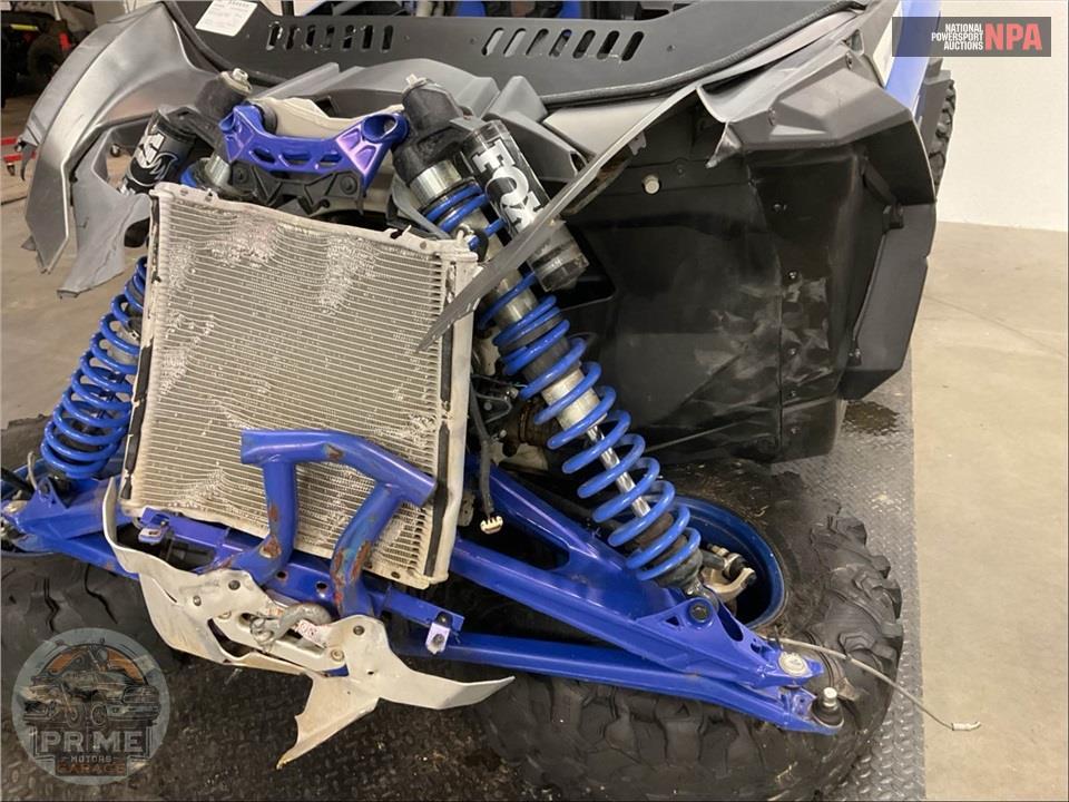 2022 Can-Am MAVERICK X3 X RS TURBO RR SMART-SHOX (DESERT TAN & CARBON BLACK RED) — фото 47