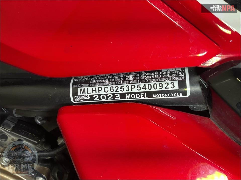 2023 Honda CBR500RA (ABS) — фото 54