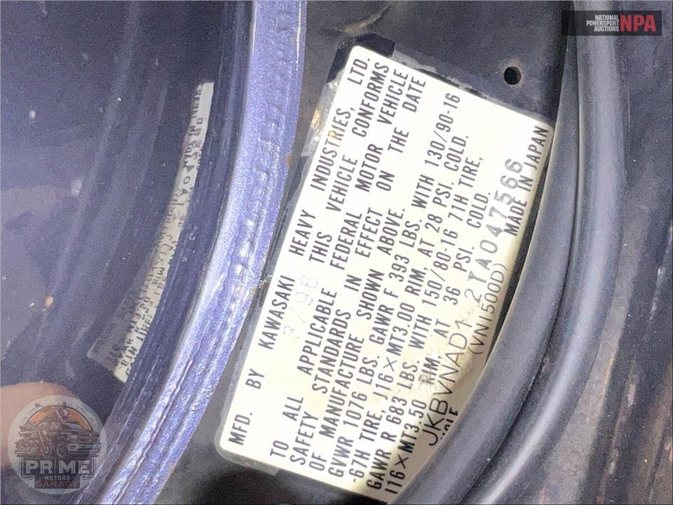 1996 Kawasaki VN1500D1 VULCAN CLASSIC — фото 46