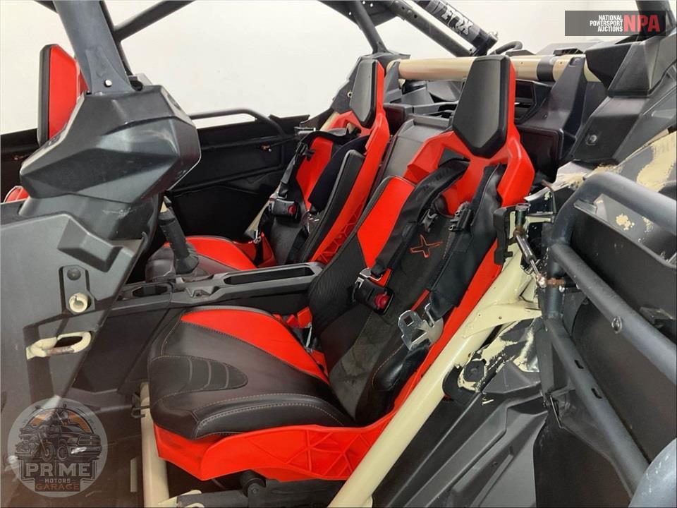 2023 Can-Am MAVERICK X3 MAX X RS TURBO RR 72 (BLUE/TAN/RED) — фото 27