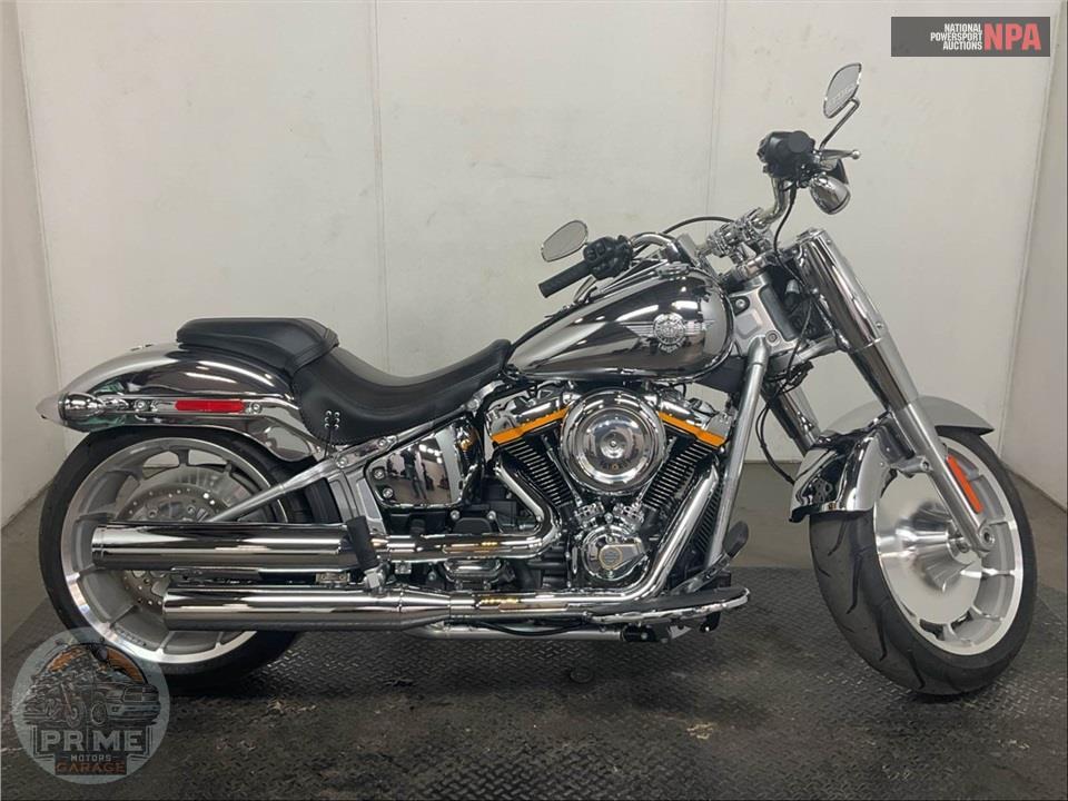2025 Harley-Davidson FLSTFI SOFTAIL FAT BOY GRAY GHOST — фото 1
