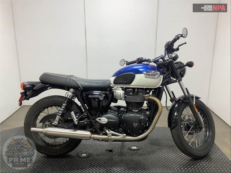 2022 TRIUMPH BONNEVILLE T100 (TWO-TONE)