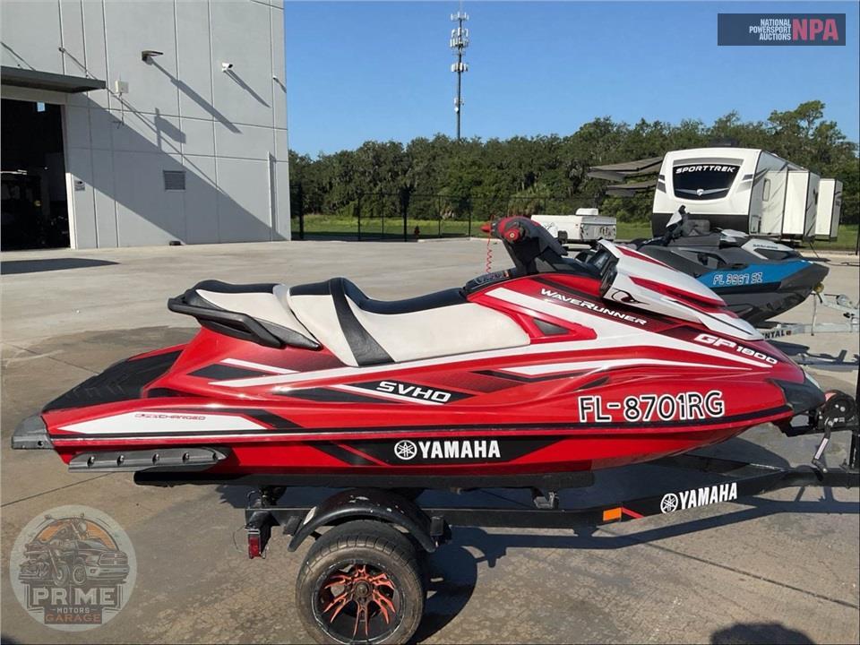 2017 Yamaha GP1800 — фото 1