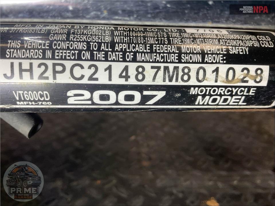 2007 Honda VT600C7 SHADOW VLX — фото 40