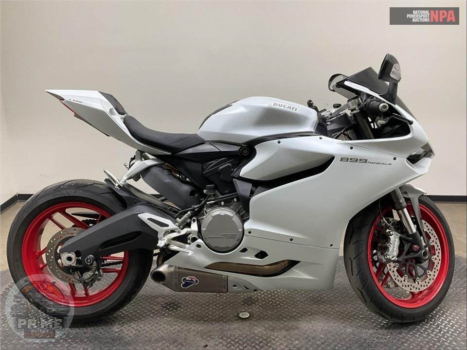 2014 Ducati 899 PANIGALE WHITE — фото 1