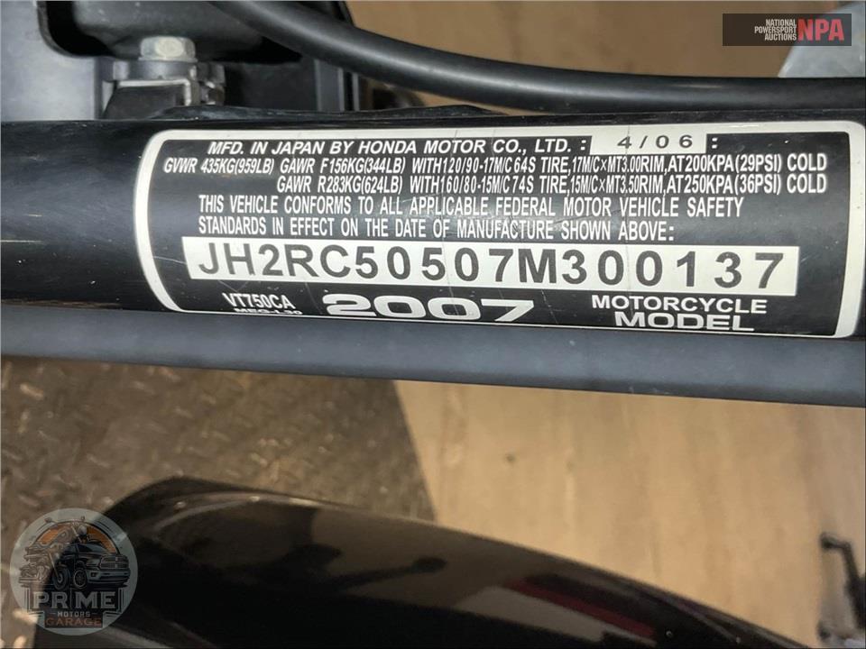 2007 Honda VT750CA7 SHADOW AERO — фото 35