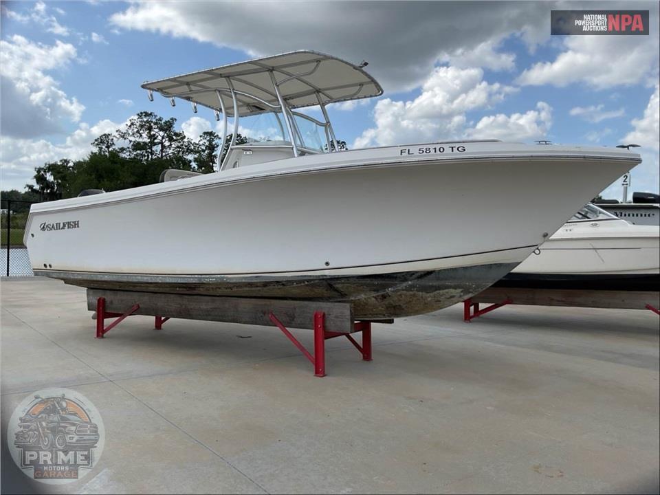 2022 Sailfish Boat 242 CC L=24/E=1-250HP MERCURY OB — фото 1