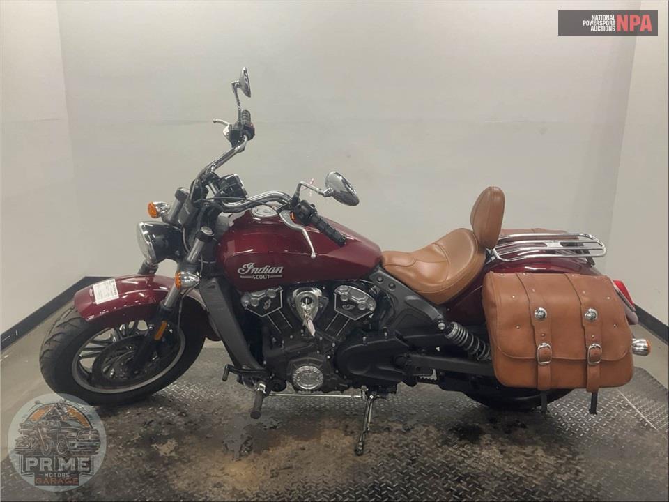 2017 Indian Motorcycle SCOUT (ABS, BURGUNDY METALLIC) — фото 3
