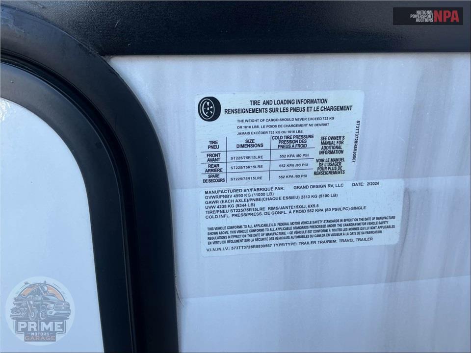 2024 Grand Design Recreational Vehicles M-331BH - TRANSCEND XPLOR SERIES — фото 48