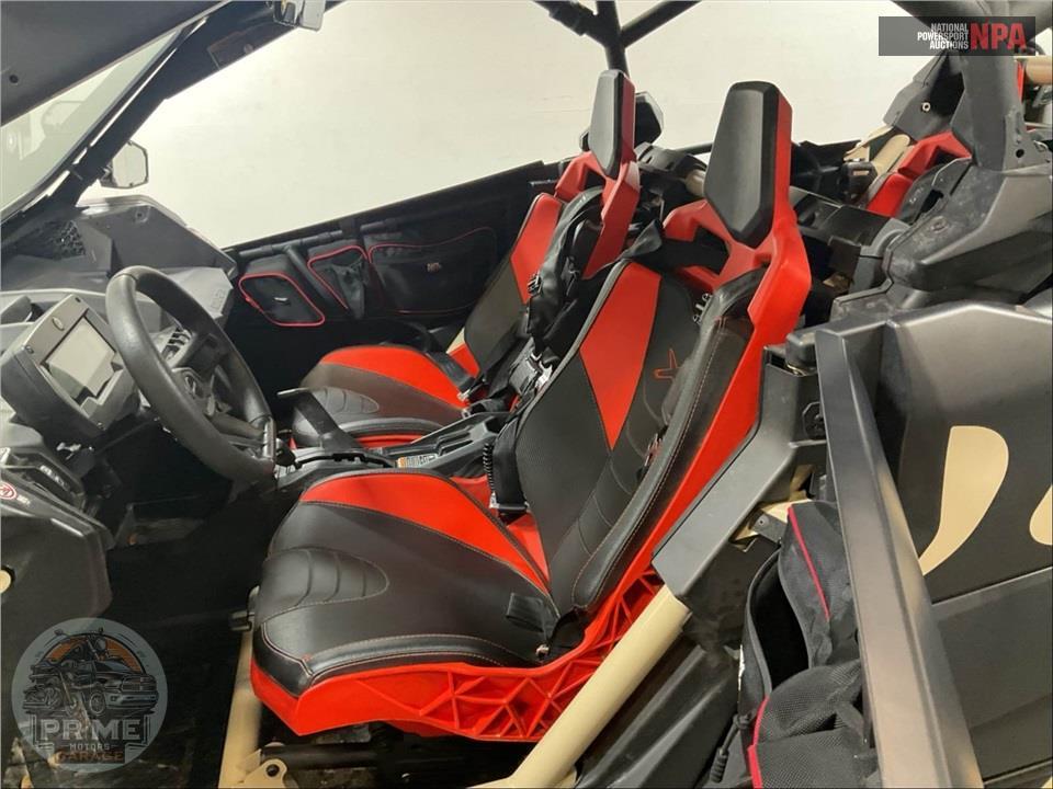 2023 Can-Am MAVERICK X3 MAX X RS TURBO RR 72 (BLUE/TAN/RED) — фото 16