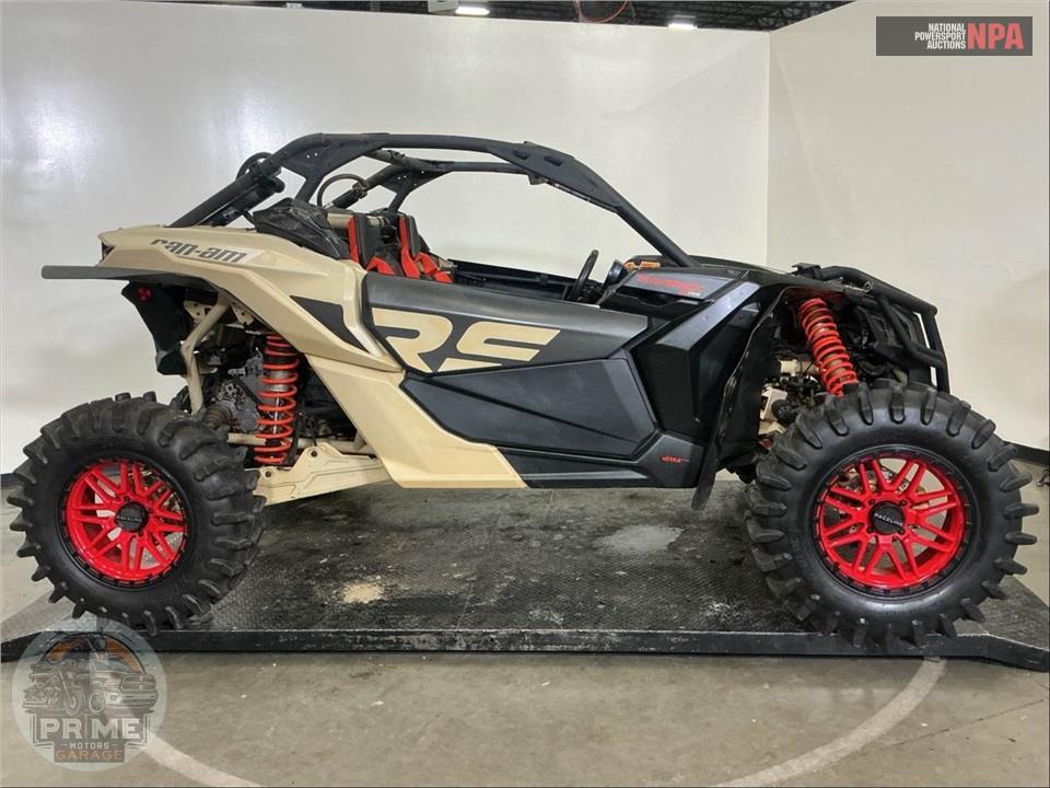 2021 Can-Am MAVERICK X3 X RS TURBO RR (DESERT TAN & CARBON BLACK) — фото 1