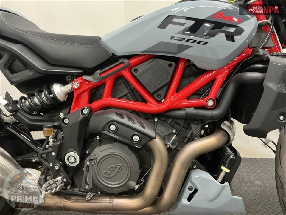 2024 Indian Motorcycle FTR S (GRAY/RED) — фото 6