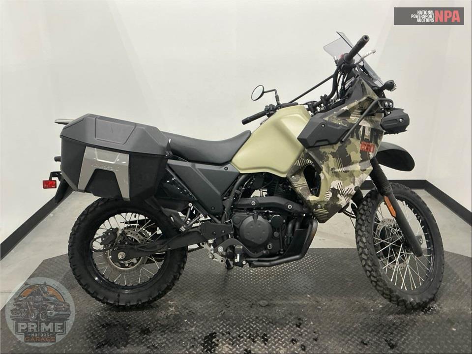 2025 Kawasaki KL650HSFAN KLR 650 ADVENTURE (ABS, CAMOUFLAGE) — фото 1