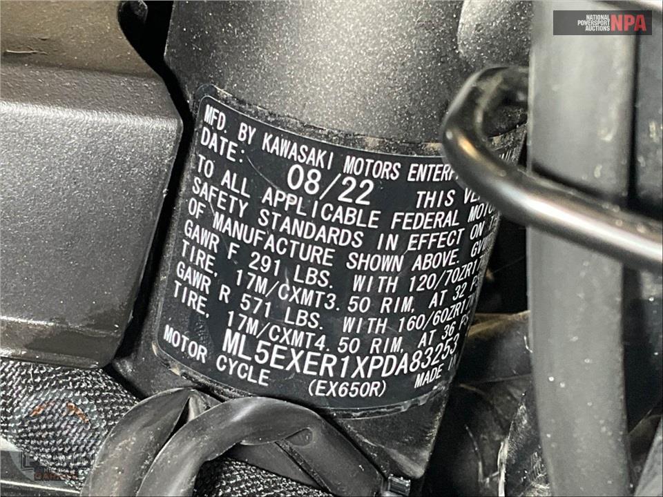 2023 Kawasaki EX650RPFAN NINJA 650 KRT — фото 19