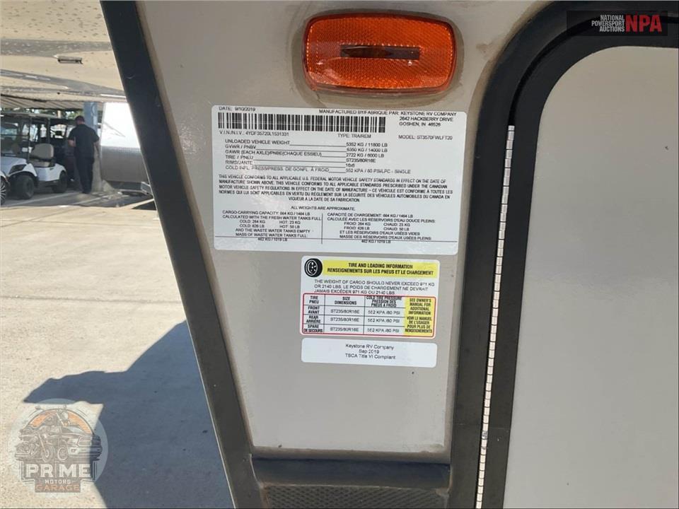 2020 Keystone Rv M-3570 FWLFT - SPRINTER LIMITED FIFTH WHEEL SERIES — фото 90