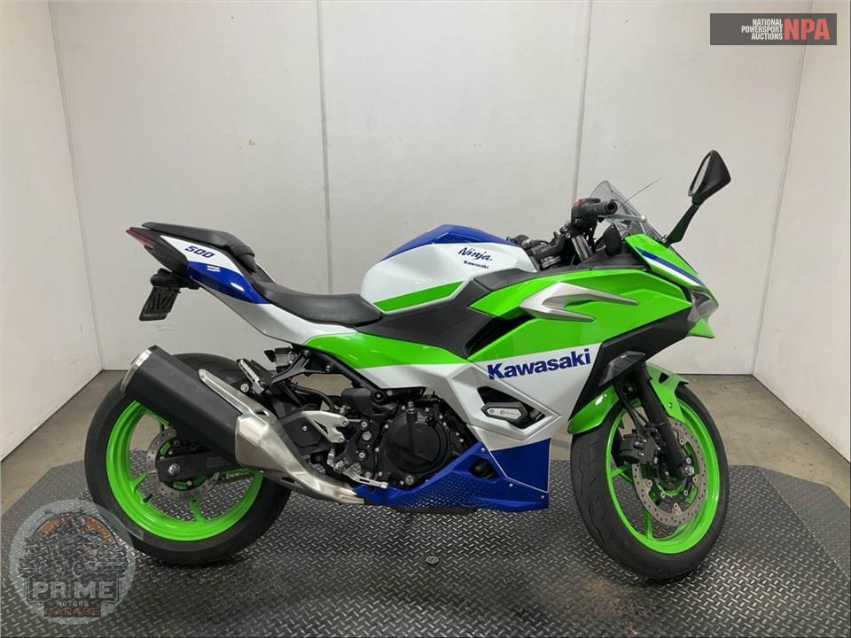 2024 Kawasaki EX500JRFBL NINJA 500 SE 40TH ANNIVERSARY — фото 1
