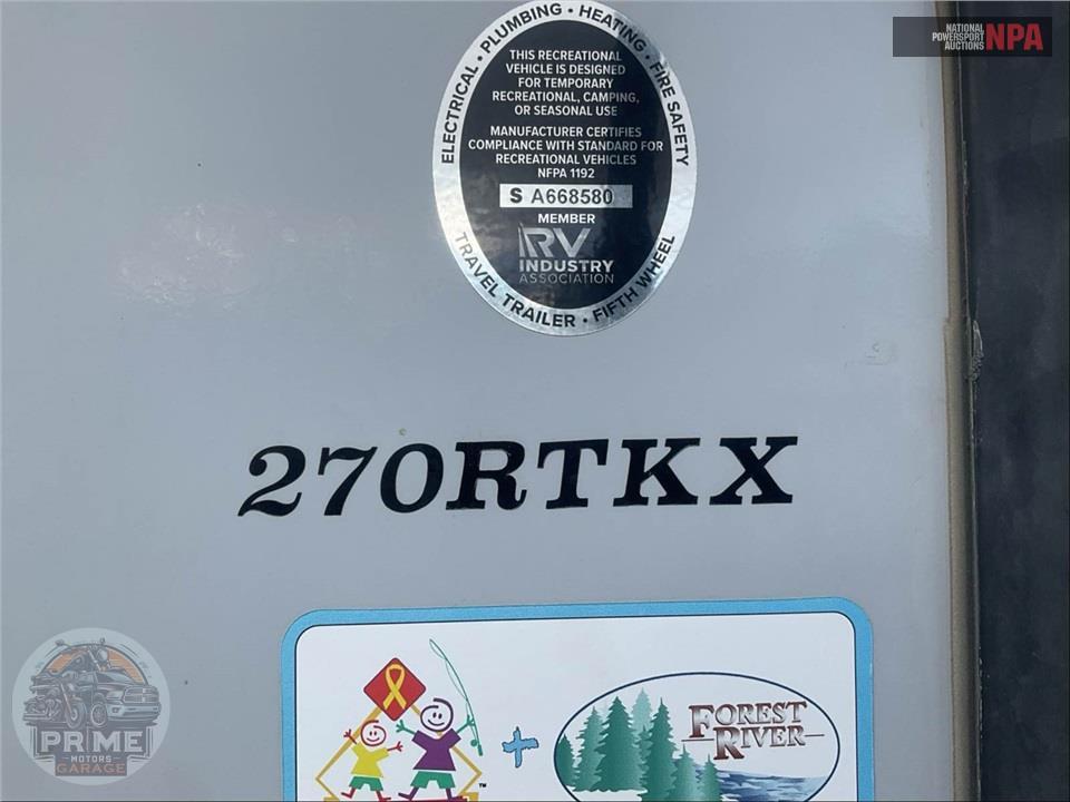 2023 Wildwood By Forest River M-270RTKX - FSX PLATINUM TOY HAULER SERIES — фото 5