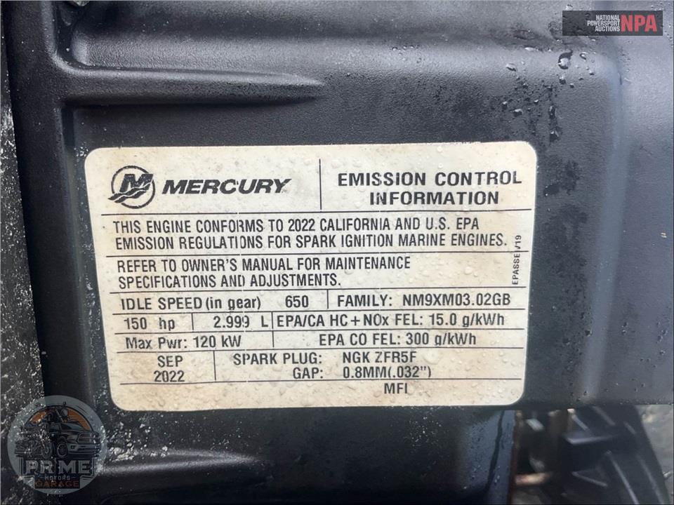 2023 Bennington Pontoons 22 SS(*) S SERIES L=23/E=1-150HP MERCURY OB — фото 9