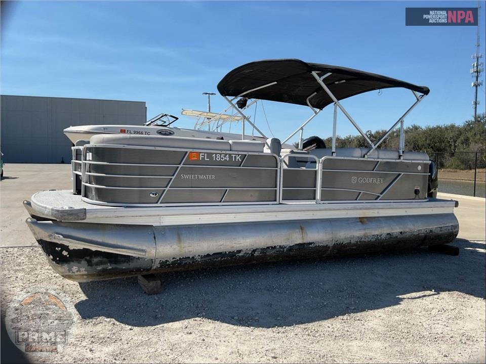 2023 Godfrey Pontoon Boats 2286 C(*)SWEETWATER SERIES L=23/E=1-150HP MERCURY — фото 6