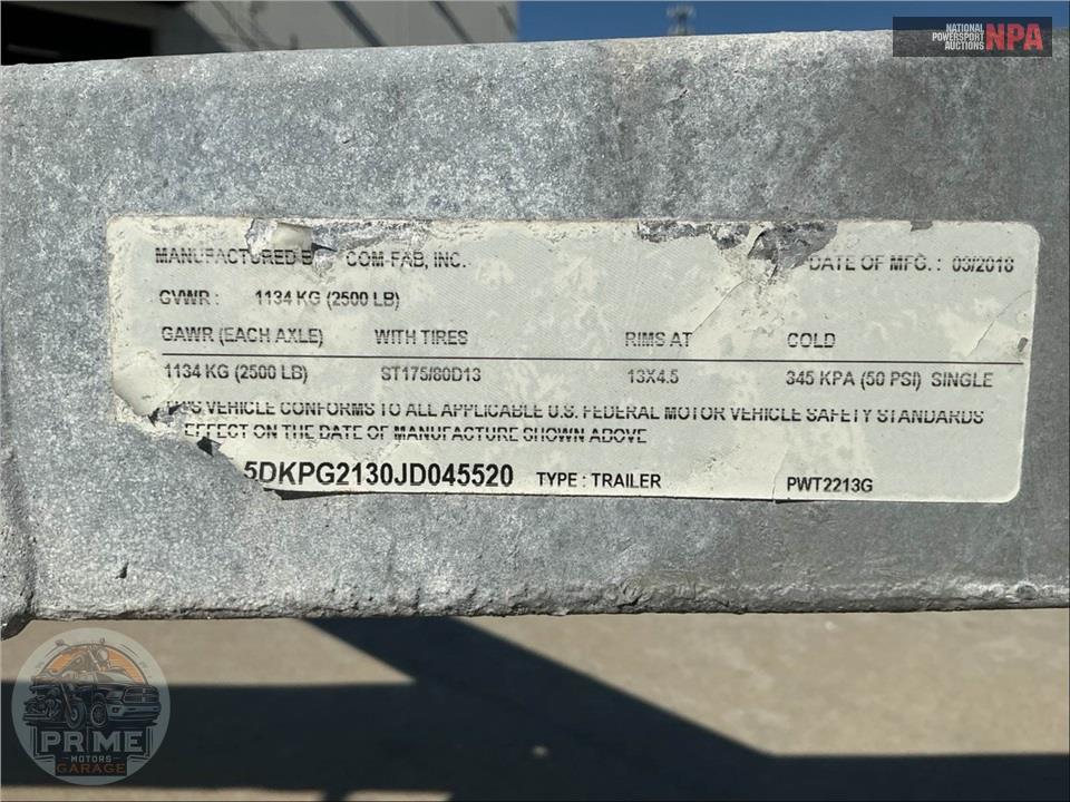 2018 Com-Fab Inc PWT2213G — фото 26