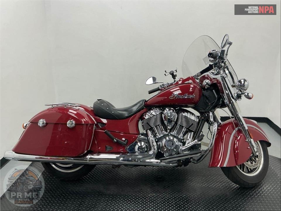2016 Indian Motorcycle SPRINGFIELD (INDIAN RED) — фото 1