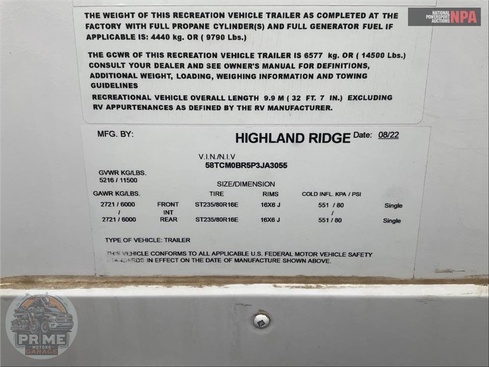 2023 Highland Ridge Rv M-264RLS - OPEN RANGE ROAMER FIFTH WHEEL SERIES — фото 39