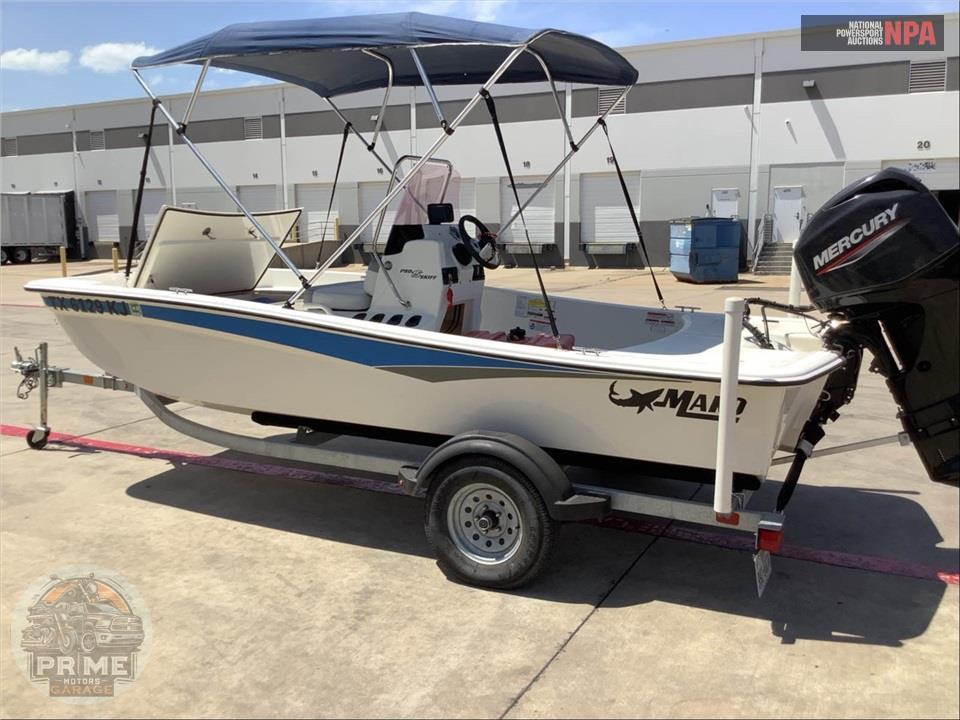 2021 Mako Marine PRO SKIFF 15 CC(**) L=15/E=1 60HP MERC OB — фото 3