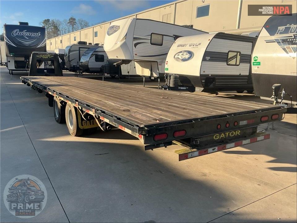 2021 Gatormade Trailers 40 GOOSENECK FLAT 24.9K — фото 3