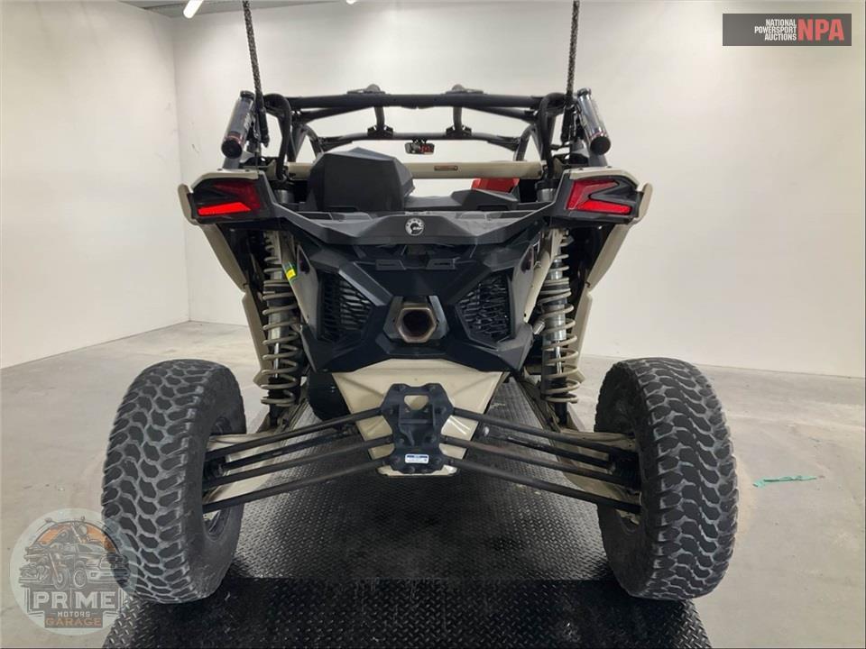 2023 Can-Am MAVERICK X3 X RS TURBO RR SMART-SHOX (DESERT TAN & CARBON BLACK RED) — фото 4