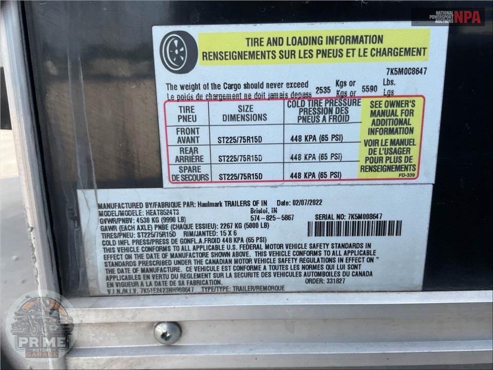 2022 Haulmark ENCLOSED TRAILER — фото 14
