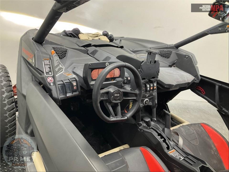 2023 Can-Am MAVERICK X3 X RS TURBO RR SMART-SHOX (DESERT TAN & CARBON BLACK RED) — фото 8