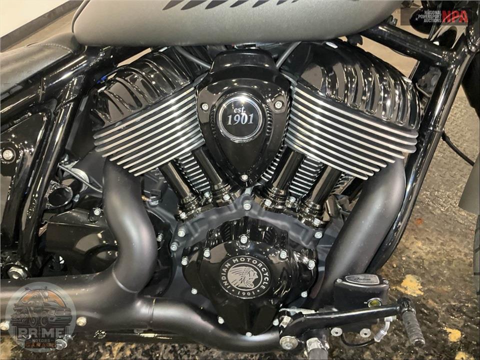 2023 Indian Motorcycle CHIEF BOBBER DARK HORSE (SMOKE) — фото 6