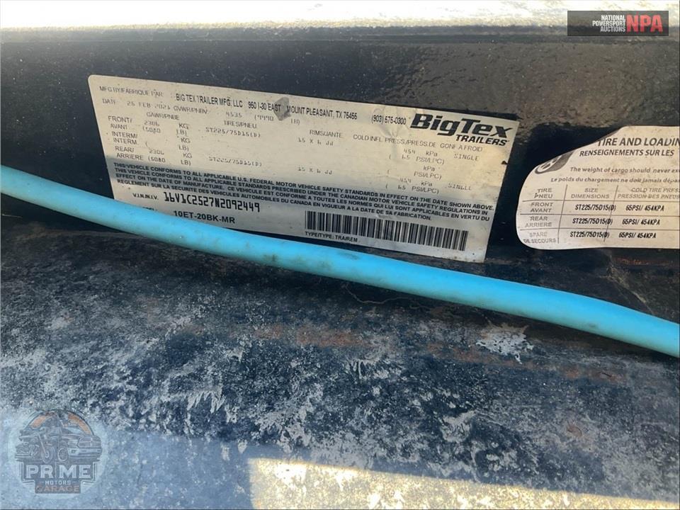 2022 Big Tex Trailers 10ET-20BK-MR — фото 19