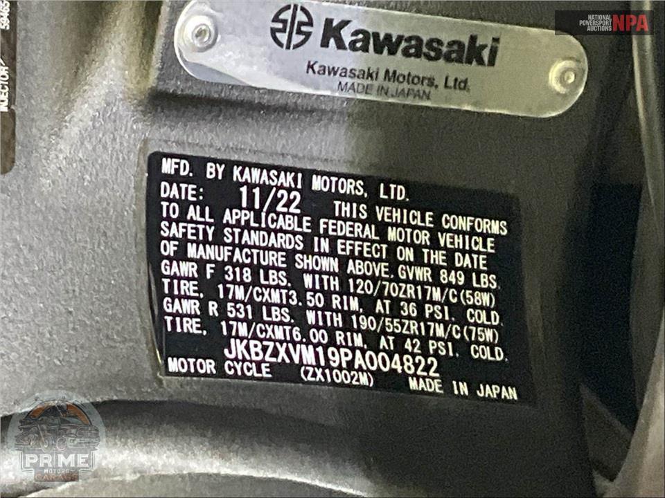 2023 Kawasaki ZX1002MPFAL NINJA ZX-10R — фото 29
