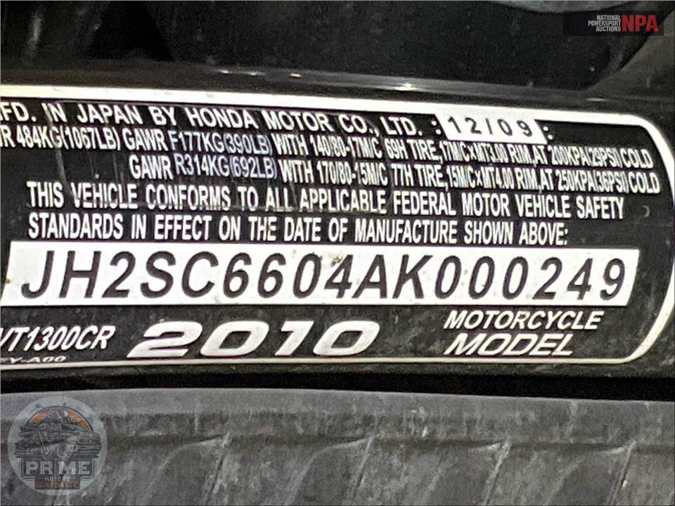 2010 Honda VT13CRA STATELINE — фото 25