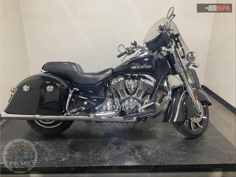 2020 Indian Motorcycle SPRINGFIELD (THUNDER BLACK) — фото 1
