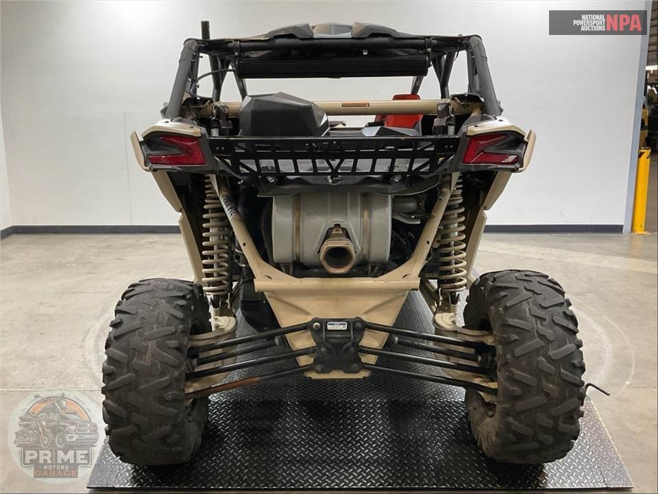 2021 Can-Am MAVERICK X3 MAX X DS TURBO RR (DESERT TAN & CARBON BLACK, RED) — фото 4