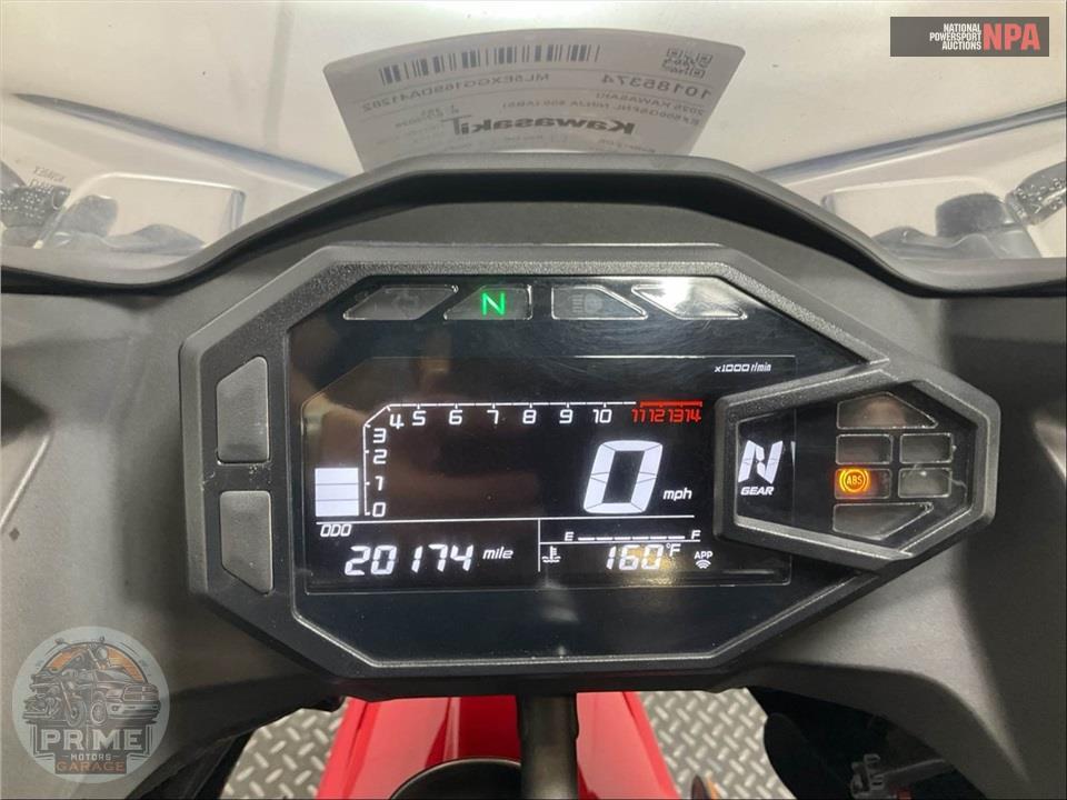 2025 Kawasaki EX500GSFAL NINJA 500 RED METALLIC (ABS) — фото 5