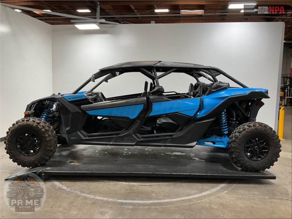 2023 Can-Am MAVERICK X3 MAX DS TURBO 64 (BLUE/GRAY) — фото 3