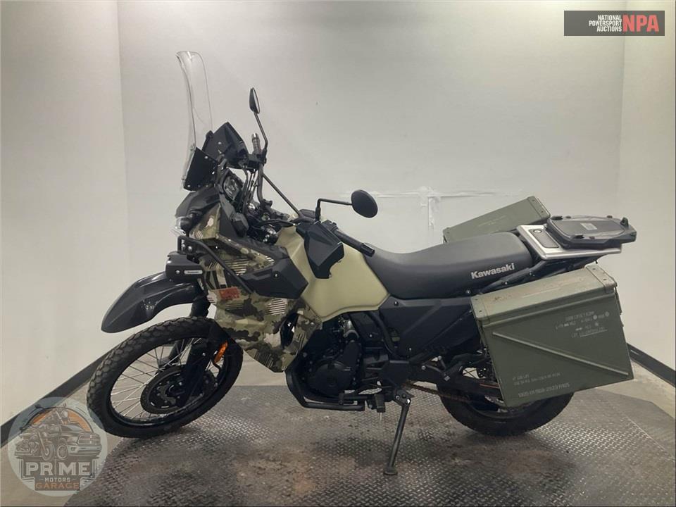 2025 Kawasaki KL650HSFAN KLR 650 ADVENTURE (ABS, CAMOUFLAGE) — фото 3