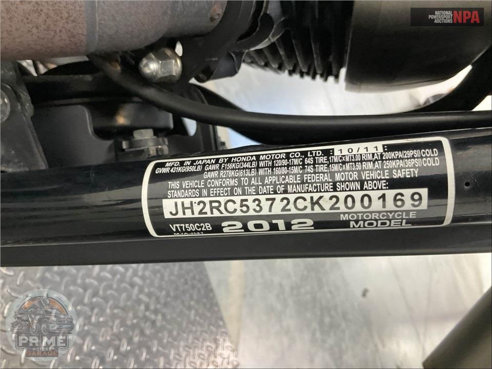 2012 Honda VT750C2BC SHADOW PHANTOM — фото 34