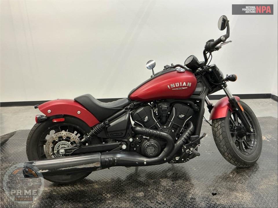 2025 INDIAN MOTORCYCLE SCOUT BOBBER LIMITED (SMOKE)