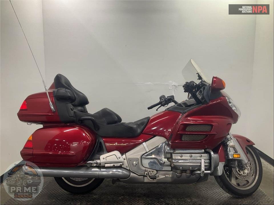 2001 Honda GL18AR1 GOLDWING-RED ABS — фото 1