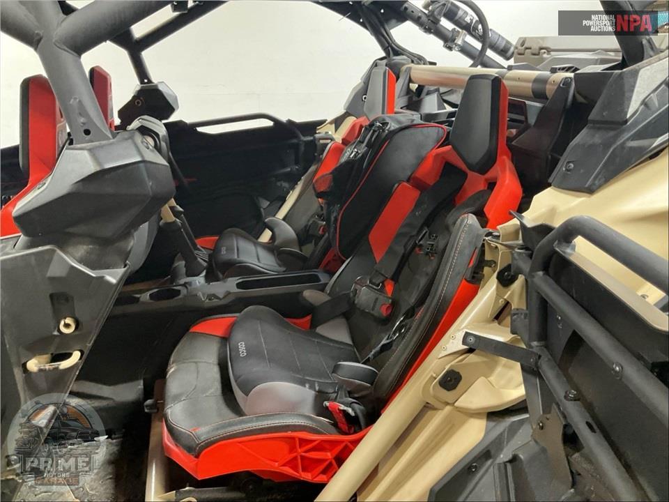 2023 Can-Am MAVERICK X3 MAX X RS TURBO RR 72 (BLUE/TAN/RED) — фото 17