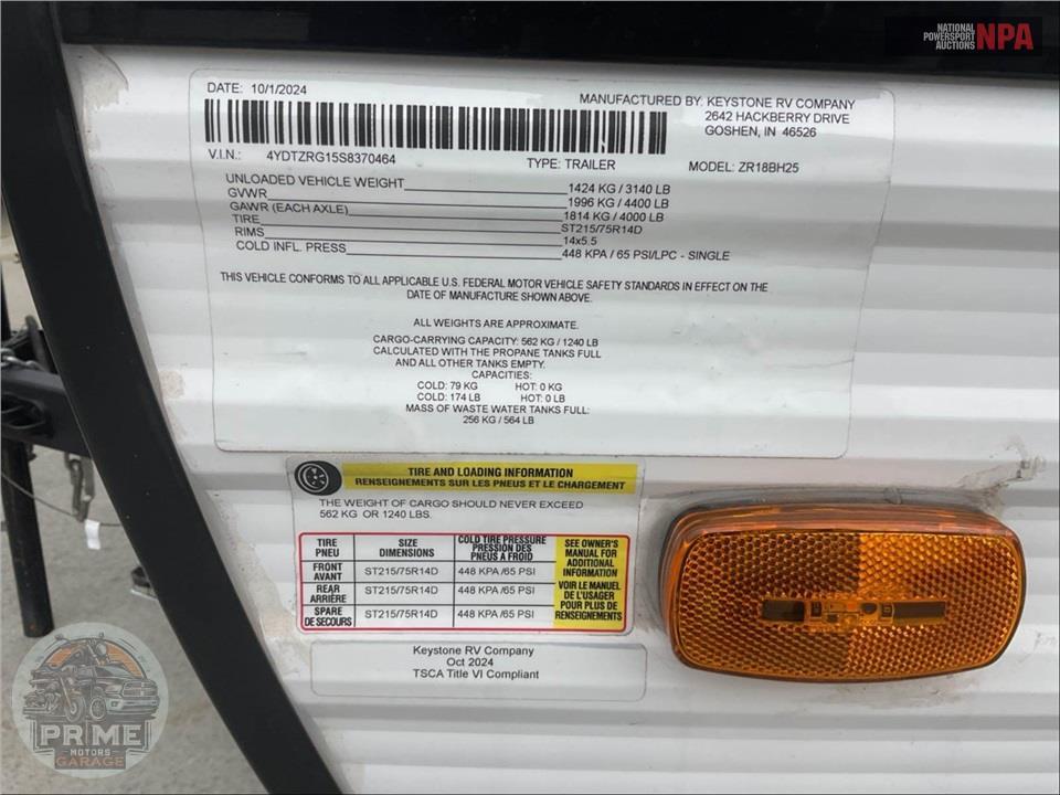 2025 Crossroads Rv M-18BH - ZINGER LITE SERIES — фото 50