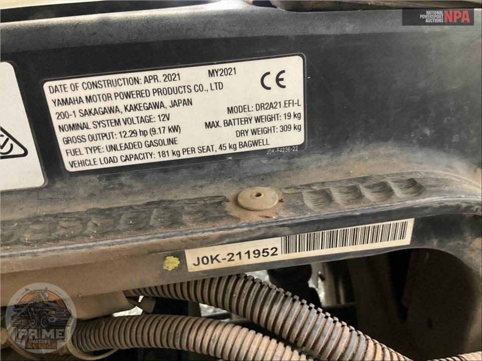 2021 Yamaha DR2AV1XAFI — фото 22