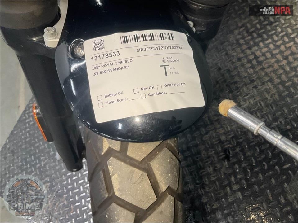 2022 Royal Enfield INT 650 STANDARD — фото 15